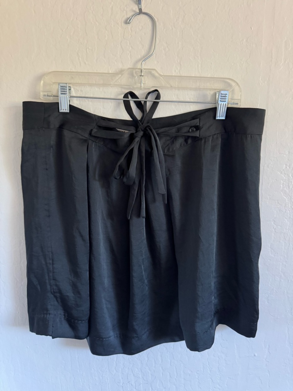 Isabel Marant Black A-Line Tie-Waist Skirt